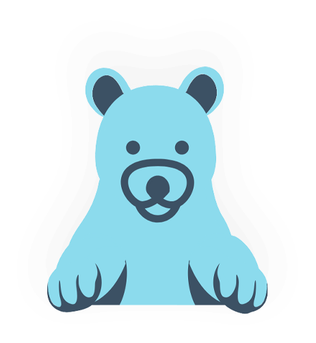 bear blue